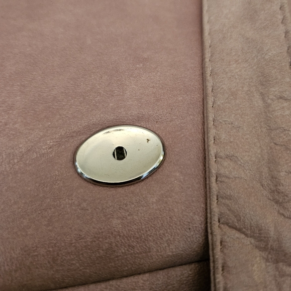 Vintage Stone Pink & Silver Cabrelli Shoulder Bag | Size OS - Picture 9 of 11